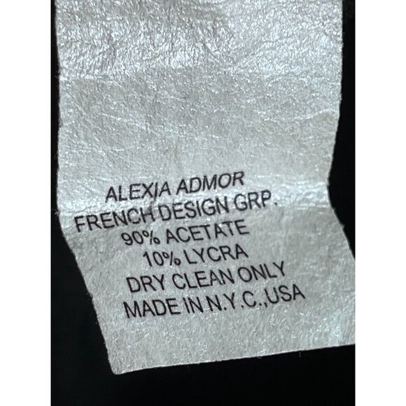 Cache Halter Beaded Dress S Black Maxi Vintage Gown Y2K 80s Whimsigoth Feminine - Picture 15 of 16